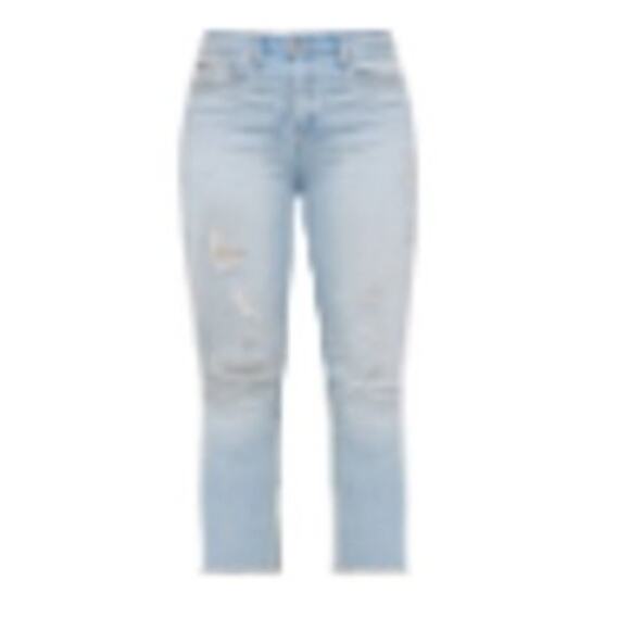 TORRID Classic Denim Jeans High Rise Ankle - Light wash - Plus sz 26T- NWT - Picture 2 of 11